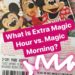 A Guide with strategies for Magic Morning and Extra Magic Hours at the Disneyland Resort