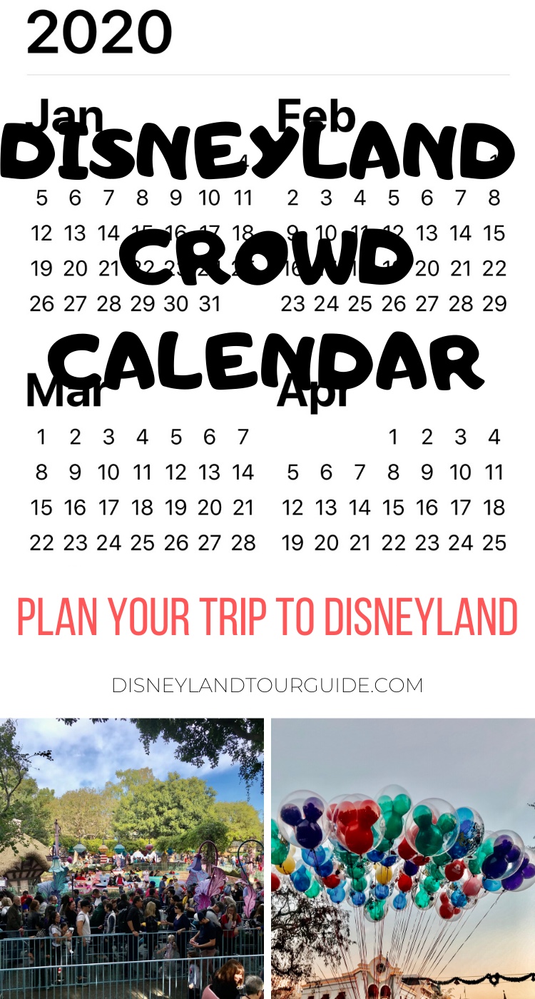 disneyland crowd calendar promo graphic