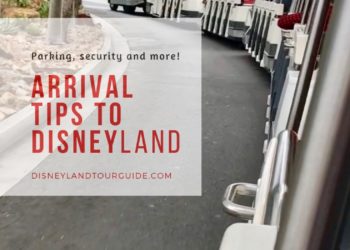 Arrival tips for Disneyland –  parking, security and more!