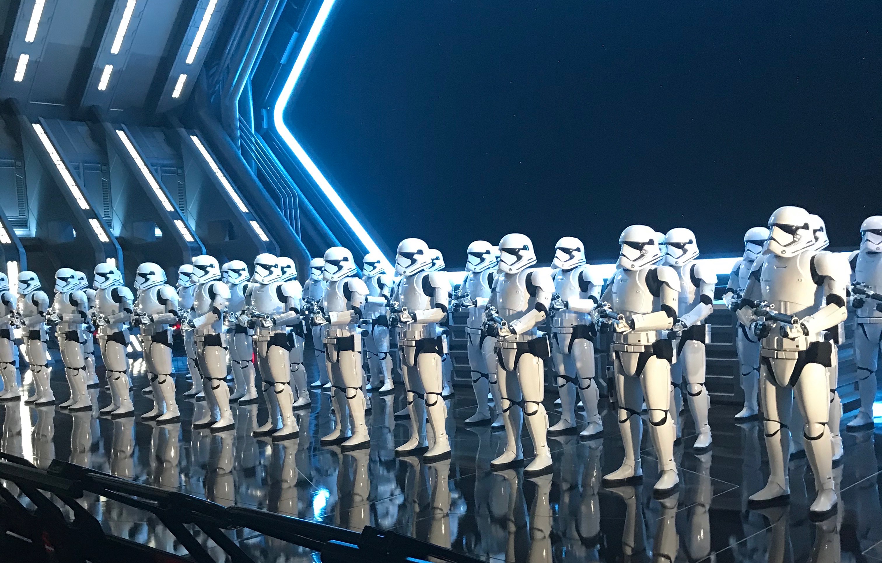 group of star wars storm troopers standing