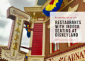 Places to eat  INDOORS at Disneyland and Disney California Adventure