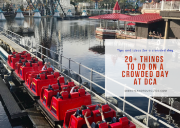20+ things to do when it’s CROWDED at Disney California Adventure