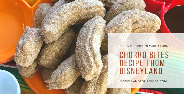 Original recipe for Churro bites  from Disneyland