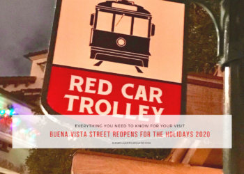 Buena Vista Street  reopens for the holidays 2020 at the Disneyland Resort