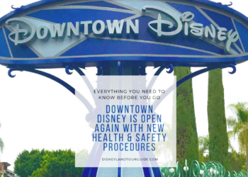 Downtown Disney  at the Disneyland Resort is OPEN again!