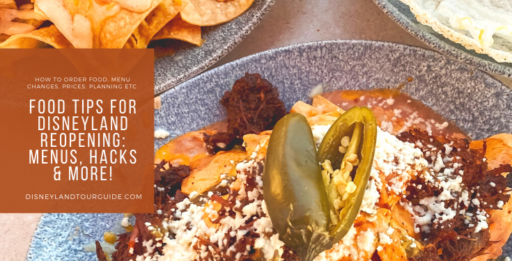Food Tips for Disneyland Reopening:  Menus, Hacks and What’s NEW?