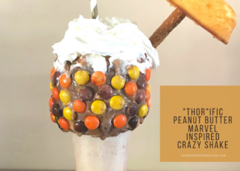 Marvel inspired  “THOR”ific   Peanut Butter Shake