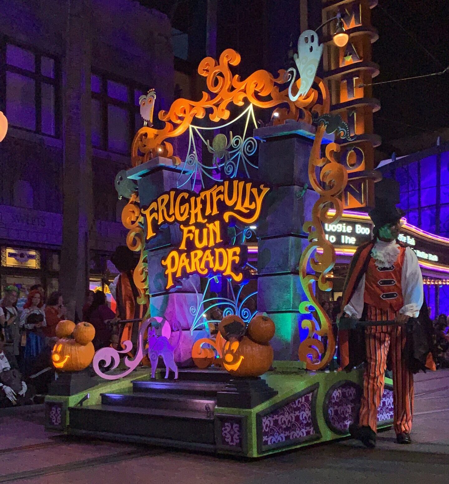 halloween parade float