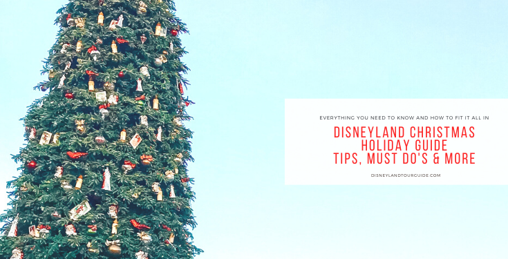 Disneyland Christmas Holiday Guide  – tips, must do’s and more