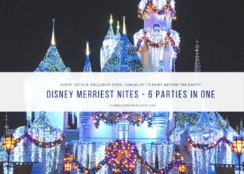 Disney Merriest Nites  first ever  after hours holiday event at   Disneyland 2021