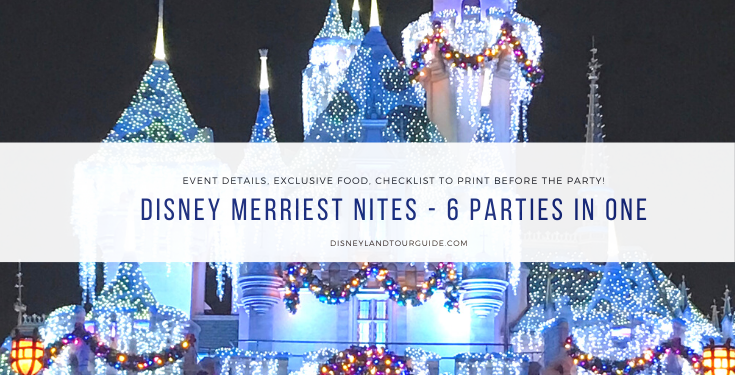 Disney Merriest Nites  first ever  after hours holiday event at   Disneyland 2021