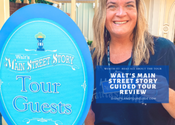 Walt’s Main Street Story  guided tour review