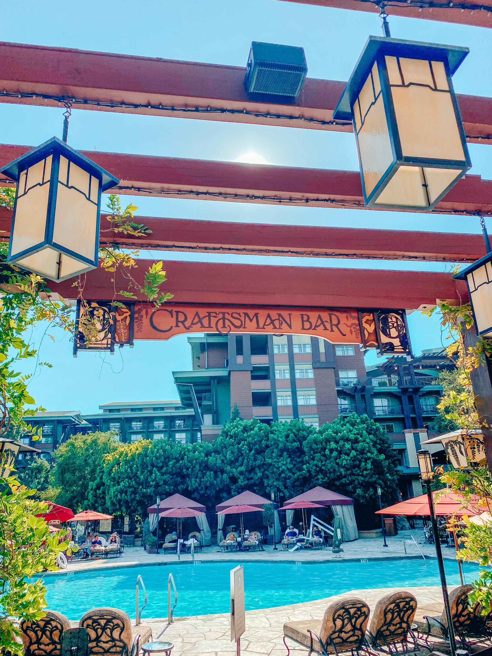 GCH Craftsman Bar views at Disney's Grand Californian