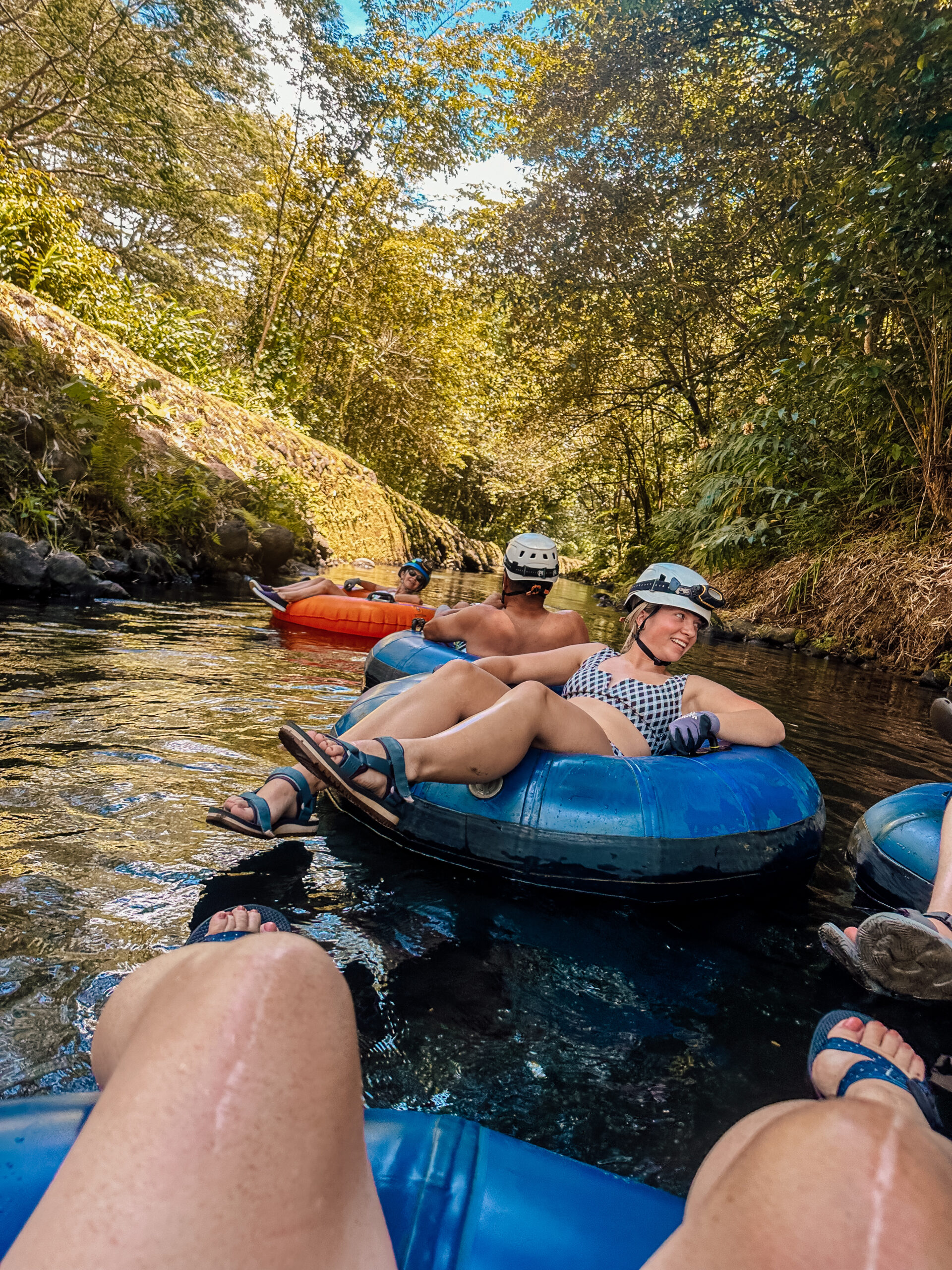 Tubing through old Sugar Plantation Canals with Kauai Back Country 