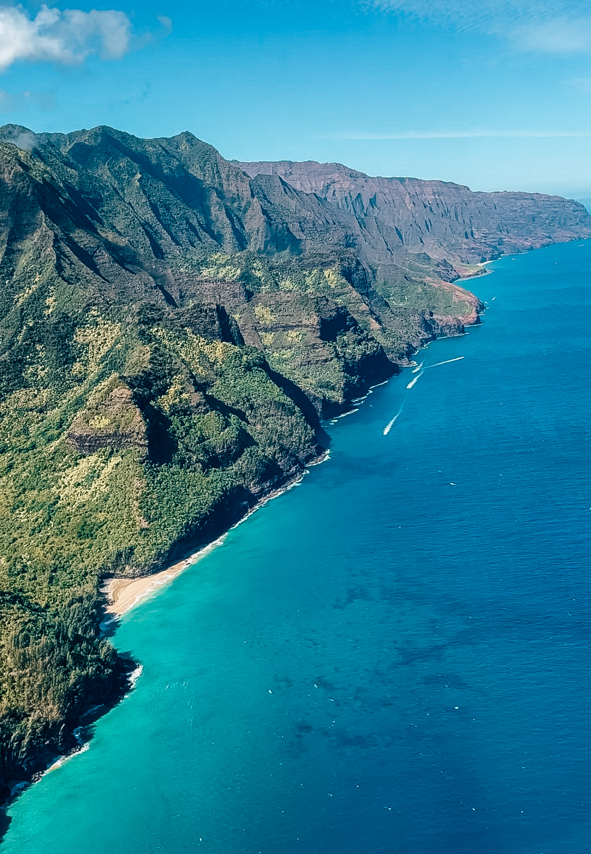 Na Pali Coast from Island Helicopters Tour