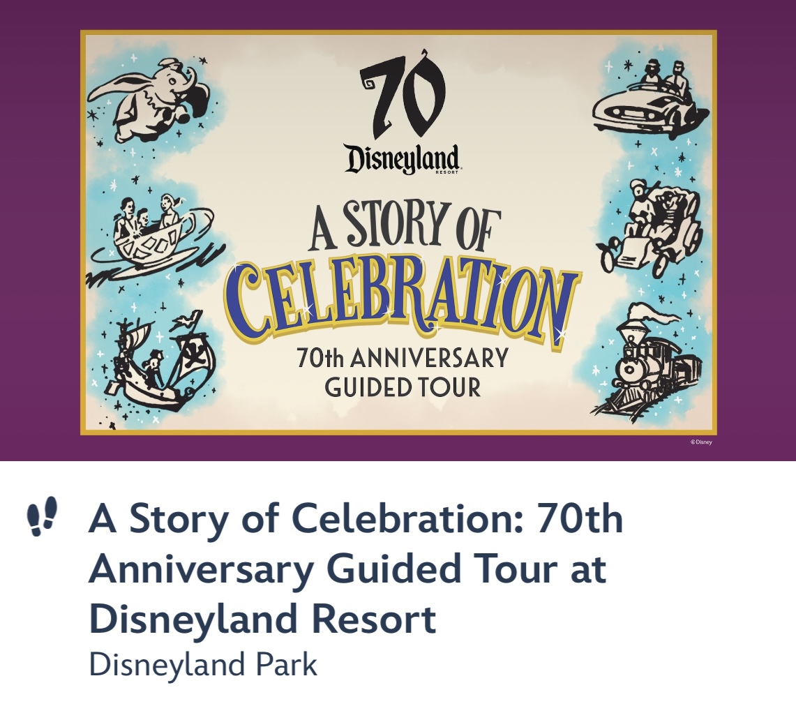 70th Anniversary Guided Tour