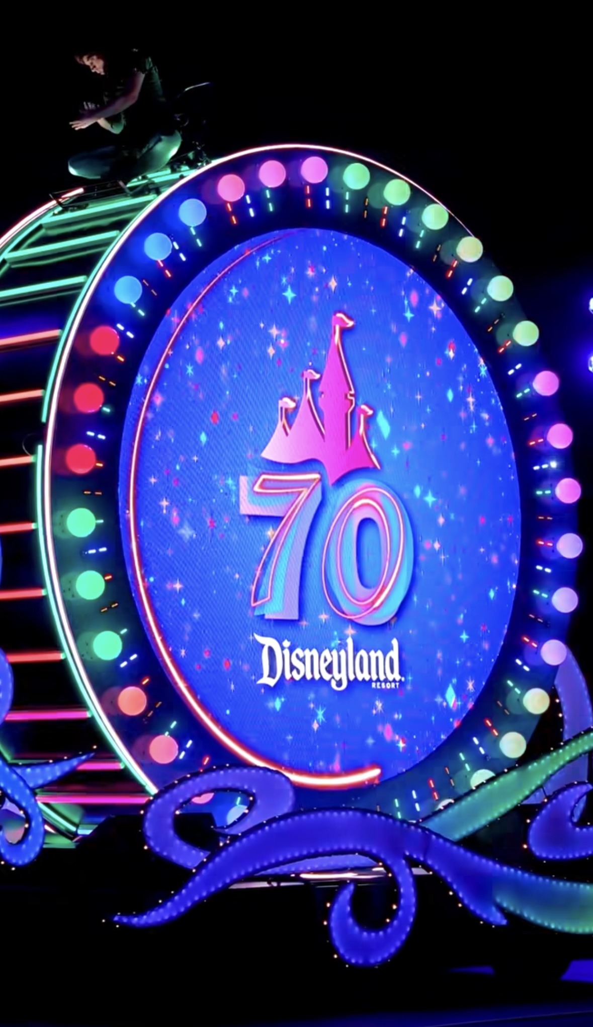 Paint the Night Disneyland 70th celebration