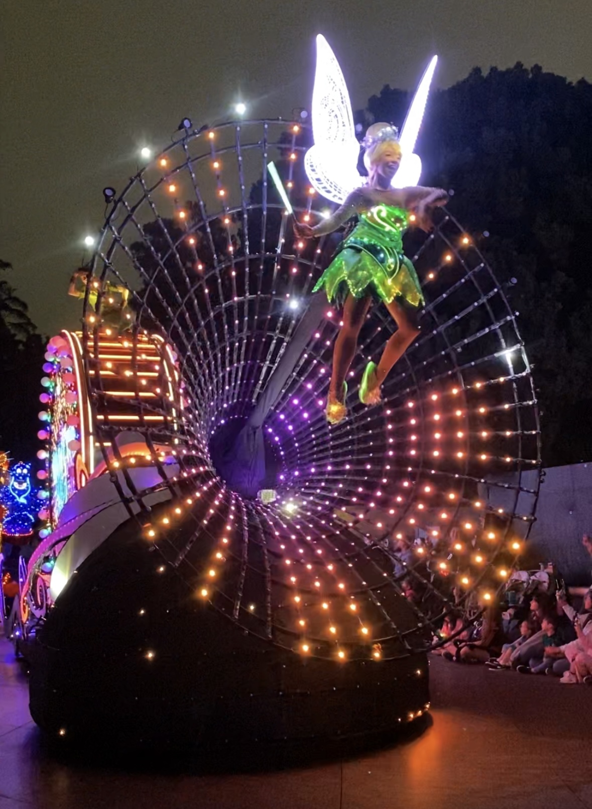 Paint the Night parade at Disneyland