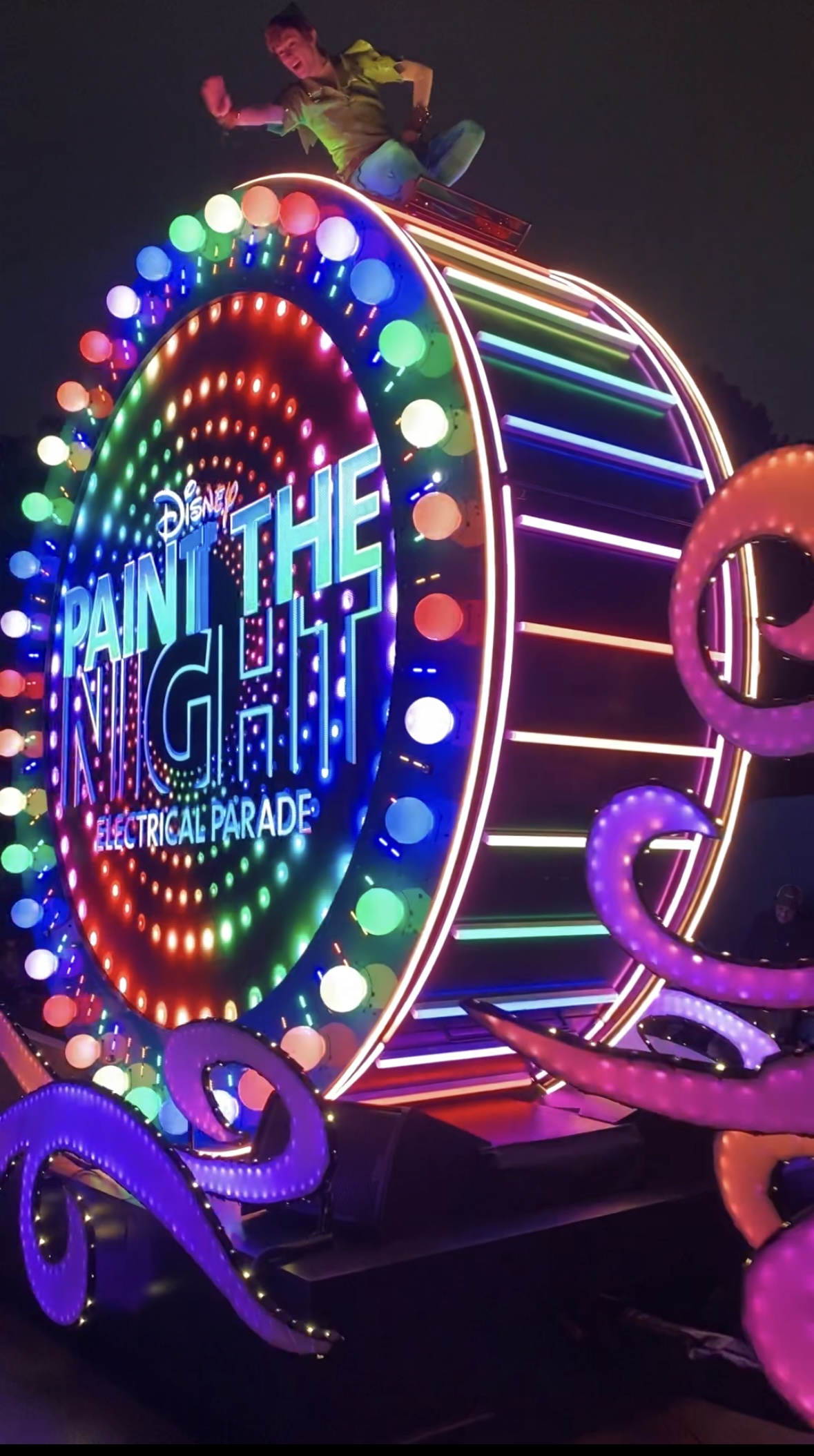 Paint the Night parade at Disneyland