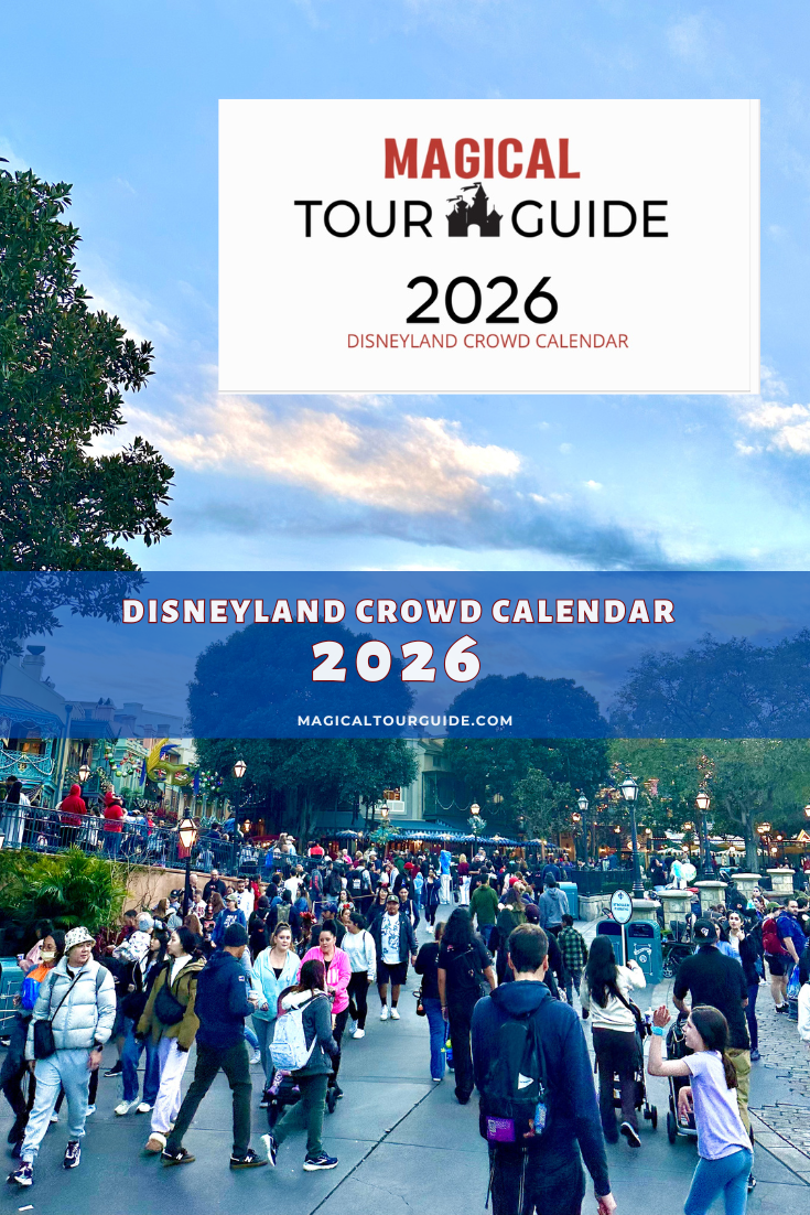 Disneyland 2026 Crowd Calendar